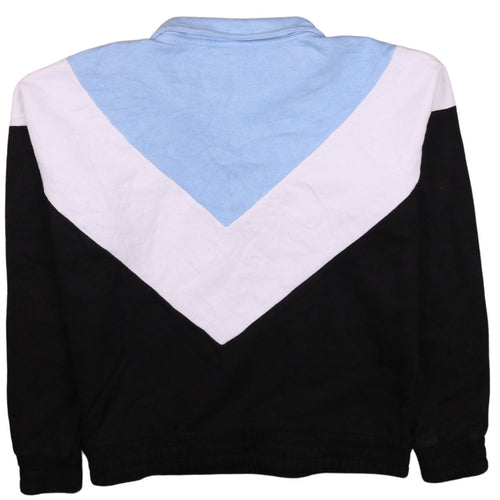 FILA Mens Multicoloured 1/2 Zip Sweatshirt L Colour Block Fleece Top