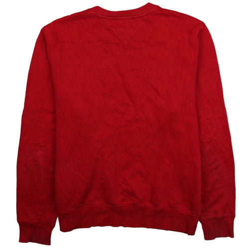 Tommy Hilfiger Mens Red XS Crew Neck Pullover Sweatshirt
