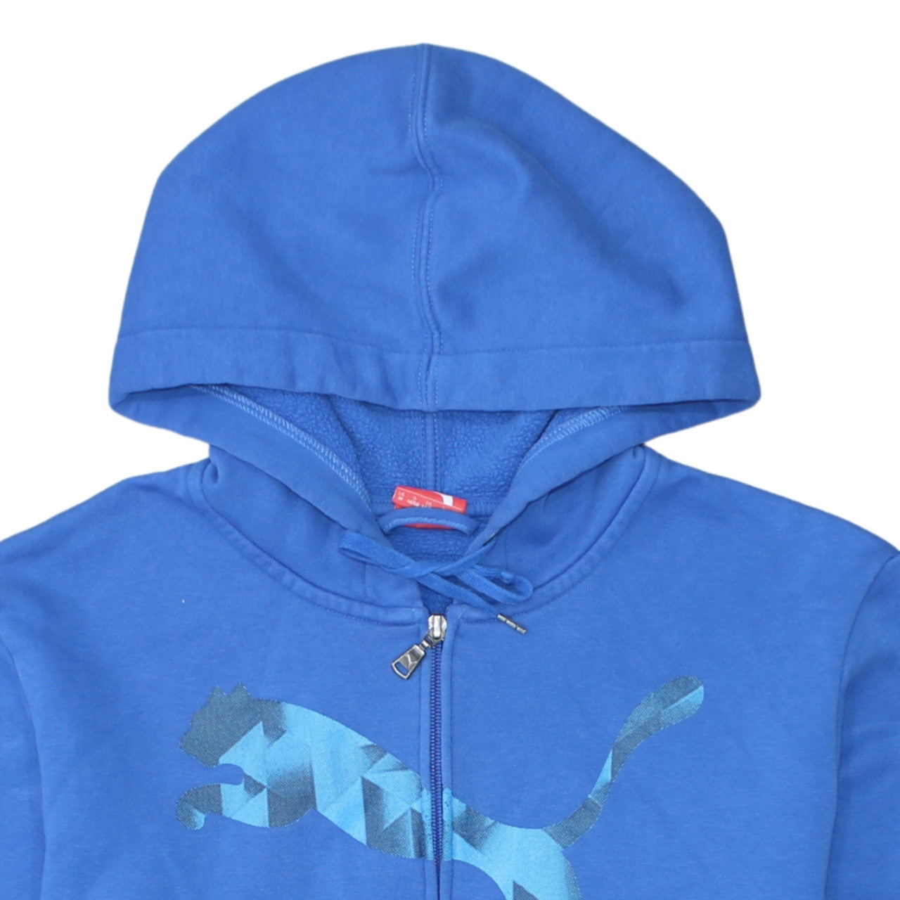 Puma Men's Blue Full Zip Hoodie M Sports Fleece Sweatshirt