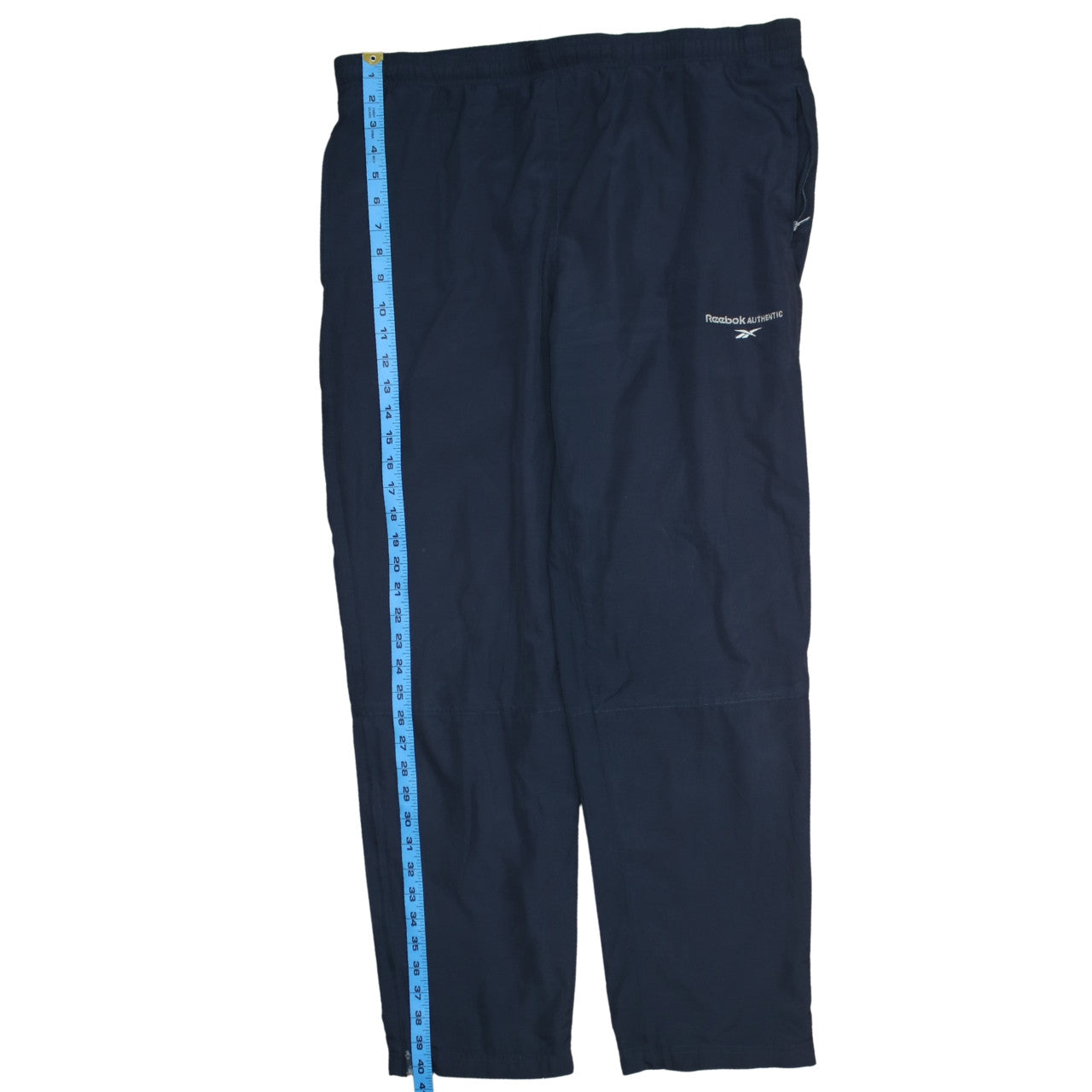Reebok Men's Blue Windbreaker Track Trousers Size S