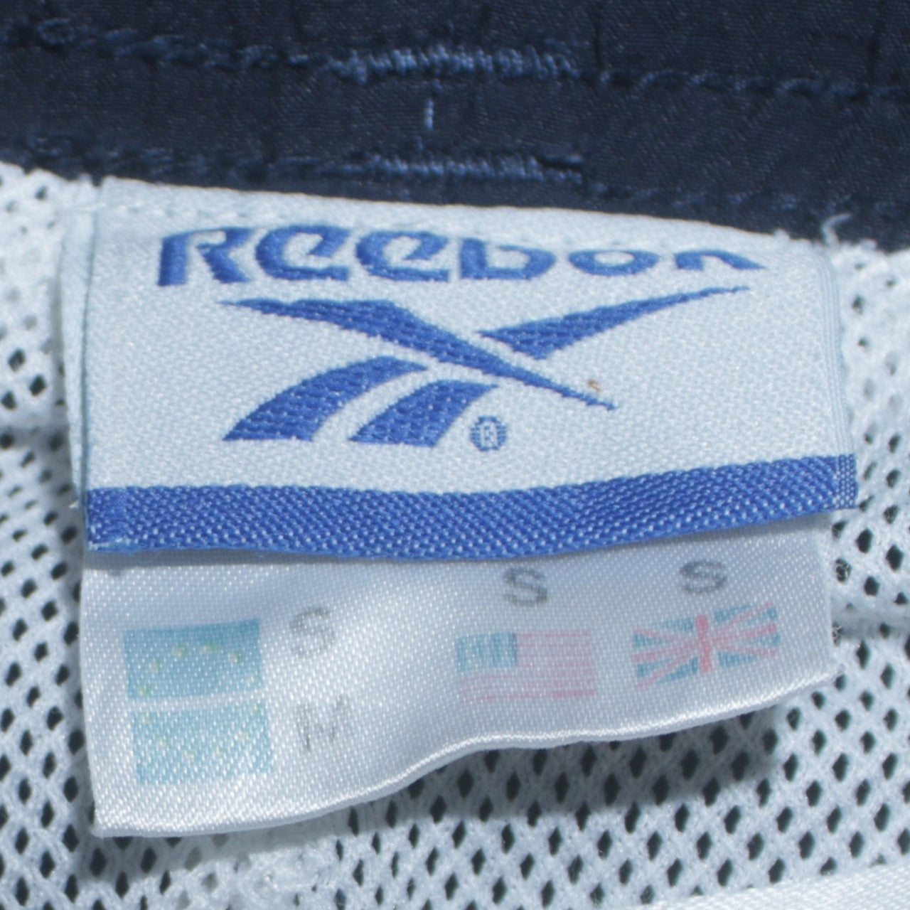 Reebok Men's Blue Windbreaker Track Trousers Size S