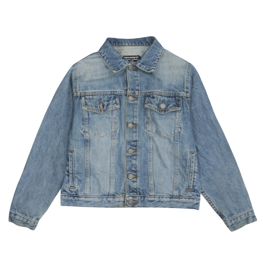 Ralph Lauren Women Blue Denim Jacket Small Classic Style