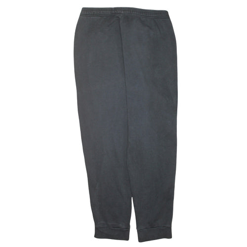 Adidas Men's Black Joggers L Regular Fit Elastic Waist Tapered