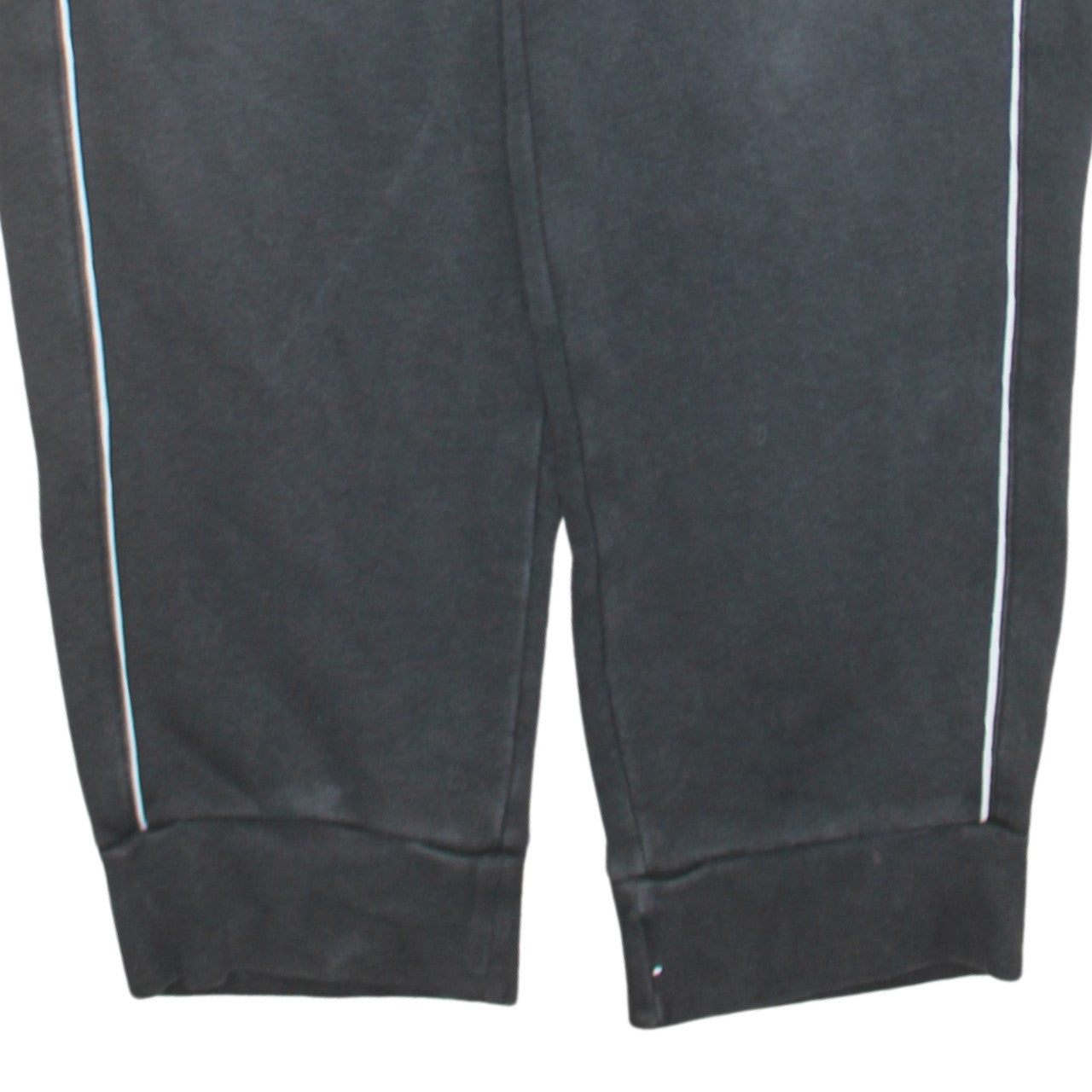 Adidas Men's Black Joggers L Regular Fit Elastic Waist Tapered