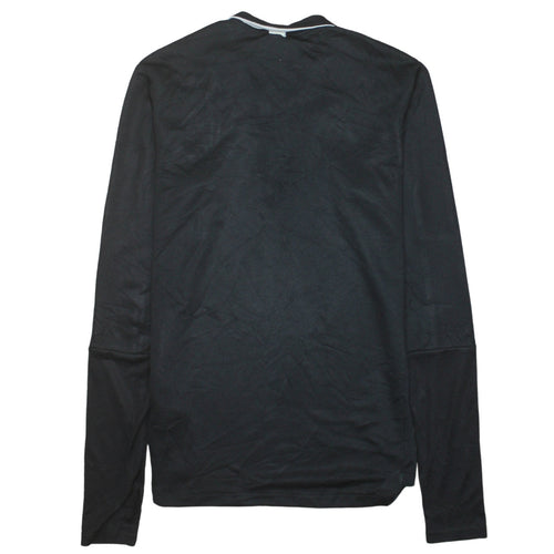 Adidas Men’s Black 1/4 Zip Fulham FC Training Sweatshirt Size S