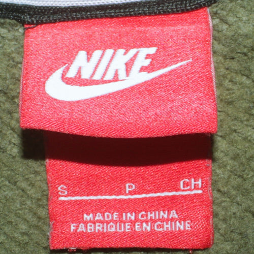 Nike Men’s Green Air Logo Crew Neck Pullover Sweatshirt Small