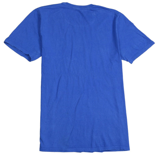 Nike Men's Blue Athletic Fit Graphic Logo T-Shirt Size M