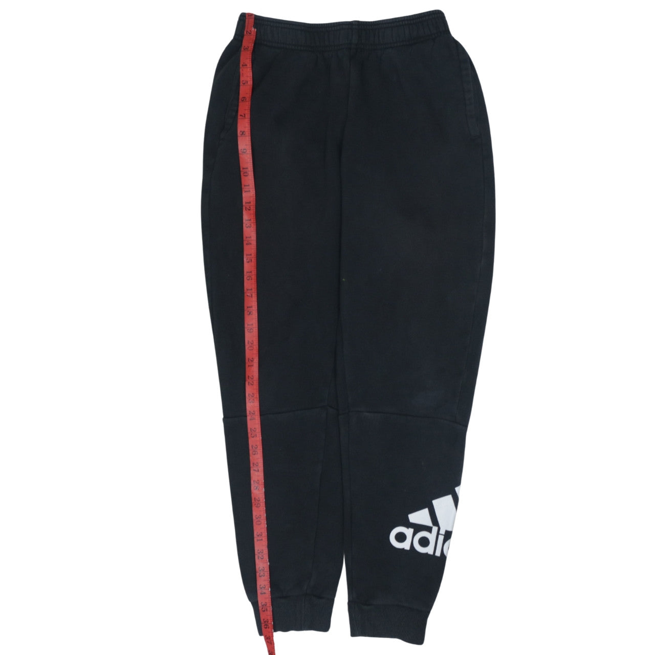 Adidas Boys Black Jogger Sweatpants 13-14 Years Cotton Blend Sportswear