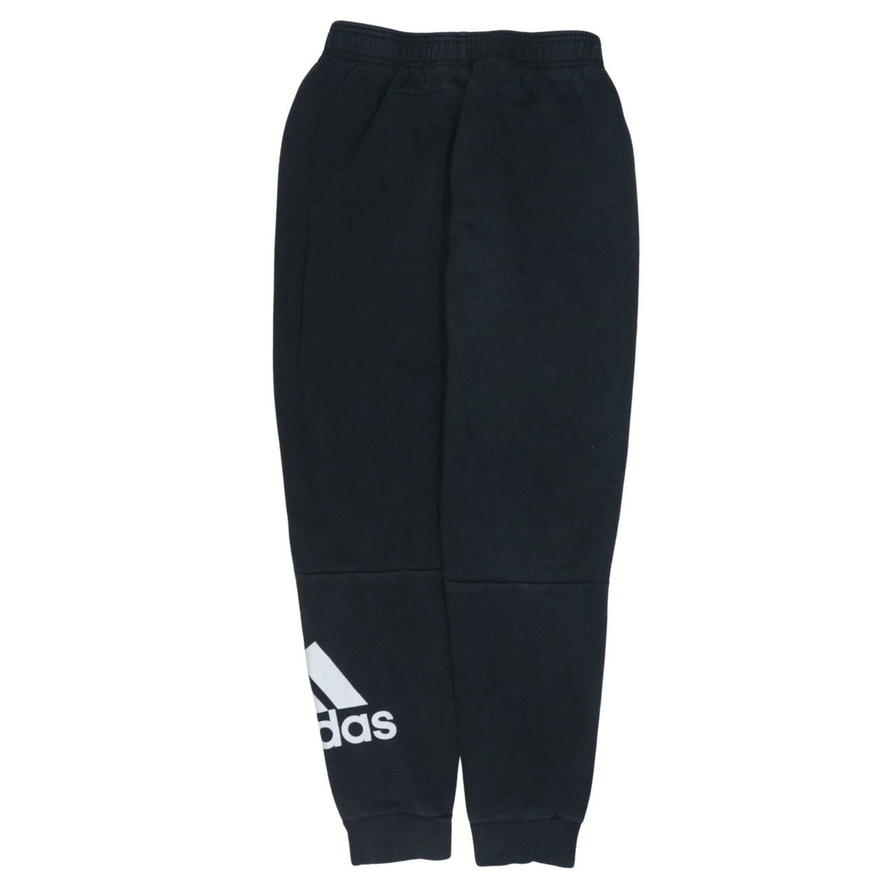 Adidas Boys Black Jogger Sweatpants 13-14 Years Cotton Blend Sportswear