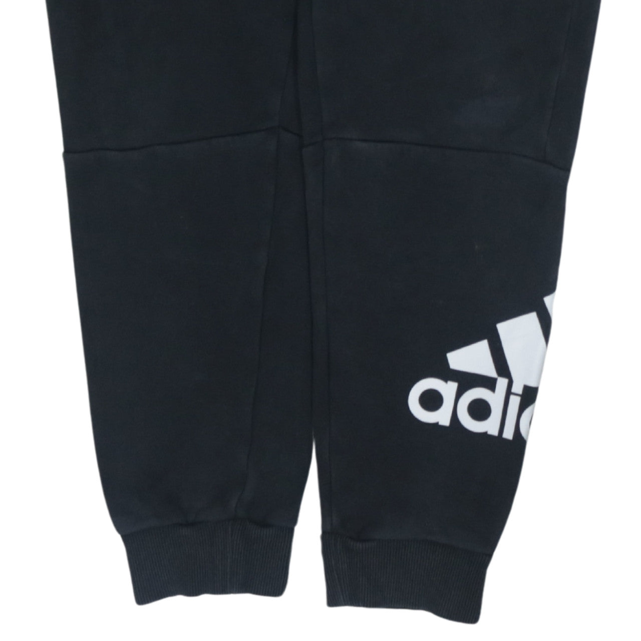 Adidas Boys Black Jogger Sweatpants 13-14 Years Cotton Blend Sportswear
