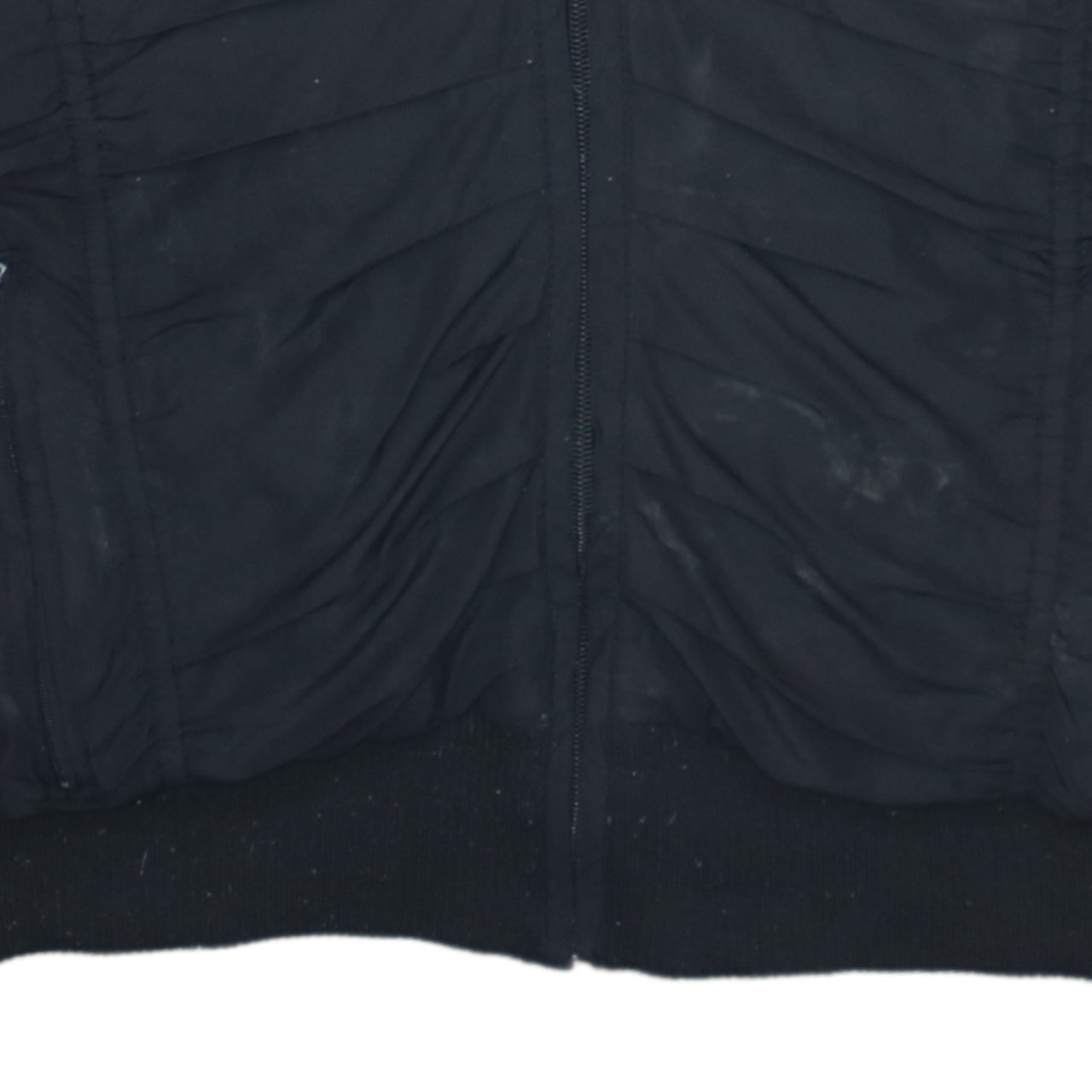 Champion Men's Black Hooded Padded Waistcoat Bodywarmer M