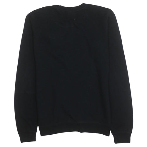 Nike Men's Black Crew Neck Pullover Sweatshirt XS Regular Fit