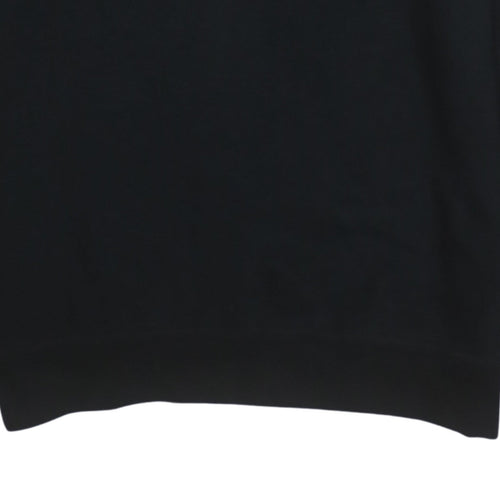 Nike Men's Black Crew Neck Pullover Sweatshirt XS Regular Fit