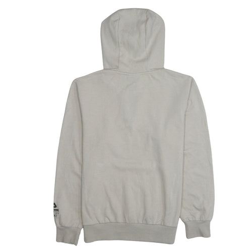 FILA Mens Beige 1/2 Zip Hoodie Medium Regular Fit Sportswear