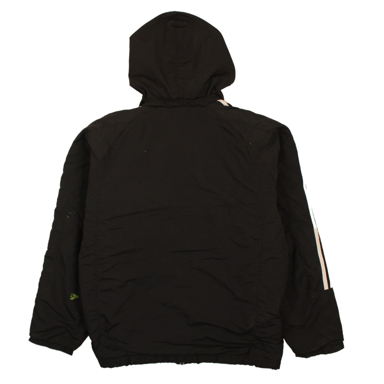 Adidas Men's Black Hooded Puffer Jacket M Sports Casual Coat