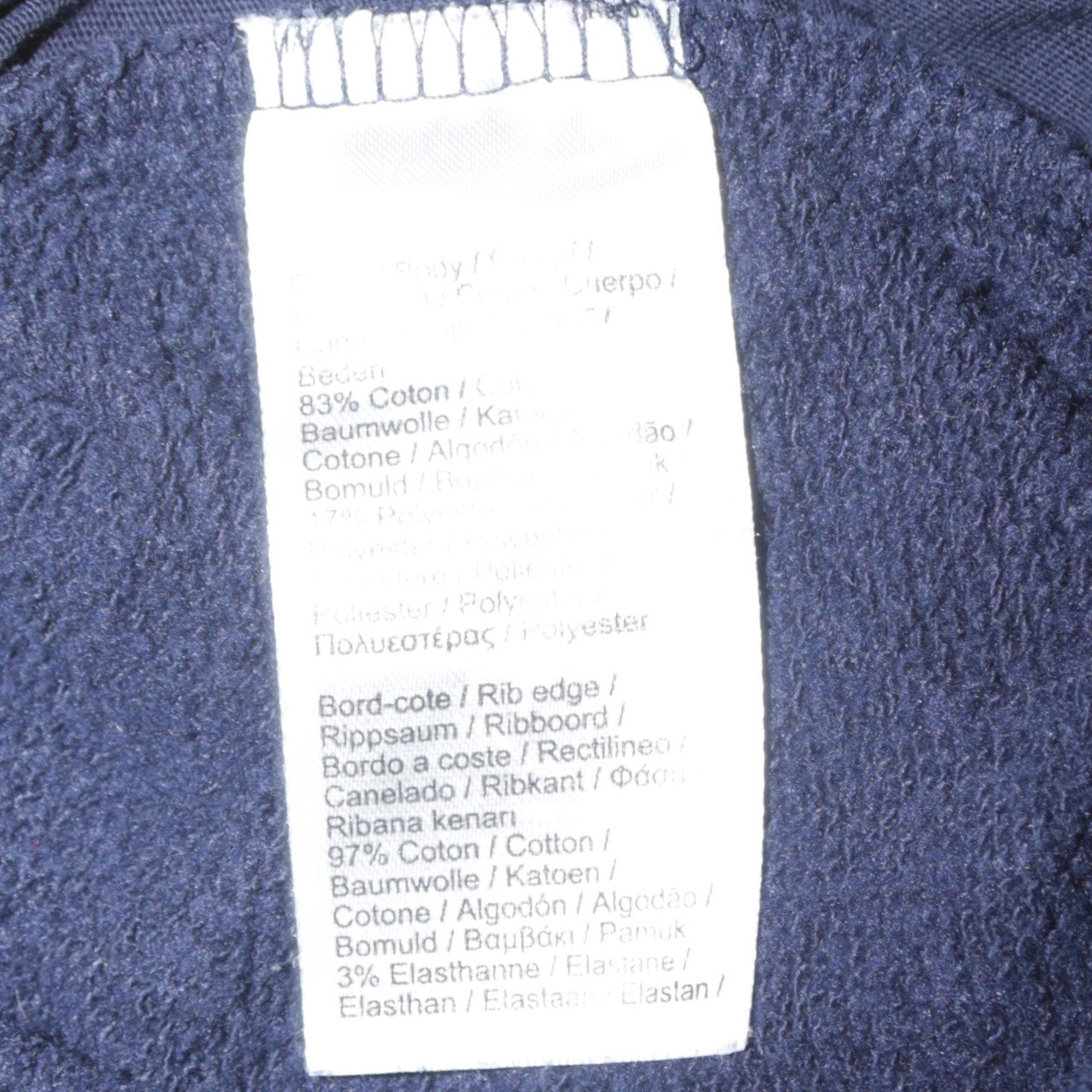 Nike Men's Blue Regular Fit Fleece Sweatpants Size S