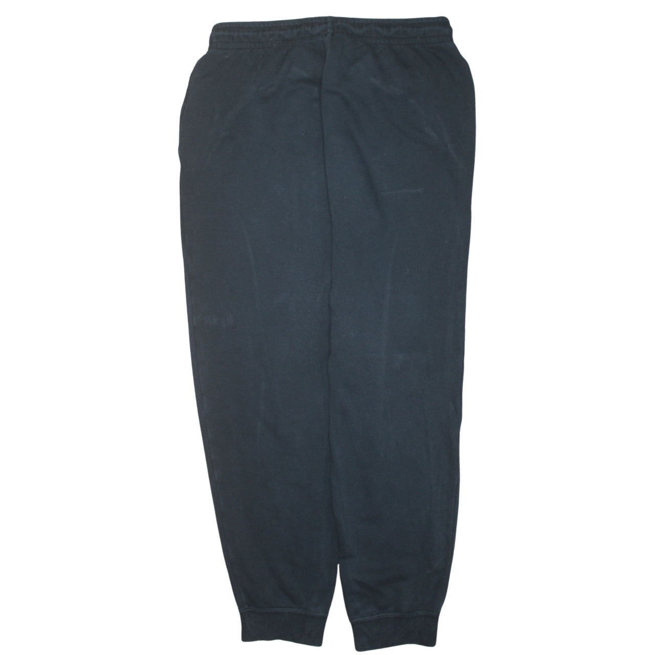 Nike Men's Black XL Fleece Sweatpants with Logo and Drawstring Waist