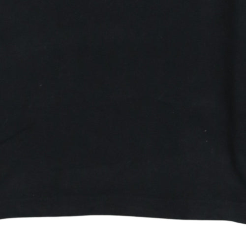 Calvin Klein Jeans Mens Black Long Sleeve Crew Neck Cotton T-Shirt M