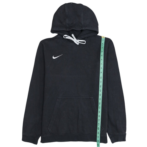 Nike Mens Black Pullover Hoodie Sweatshirt M Regular Fit Fleece