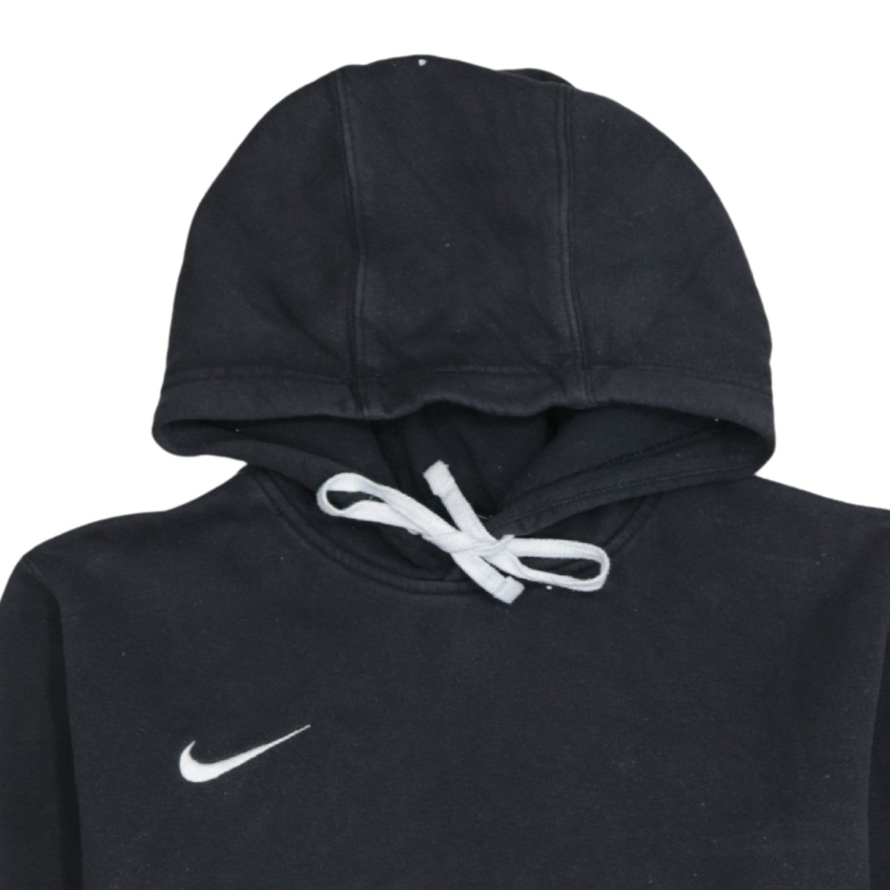 Nike Mens Black Pullover Hoodie Sweatshirt M Regular Fit Fleece