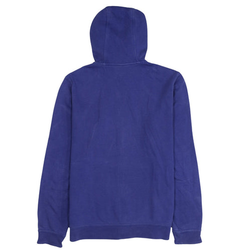 Nike Women Blue Full Zip Hoodie Size M Cotton Blend