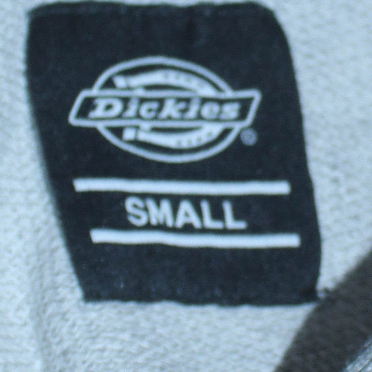 Dickies Men's Grey Small Pullover Hoodie with Logo Graphic