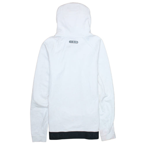 Nike Air Max White Women's Small Pullover Hoodie Sweatshirt