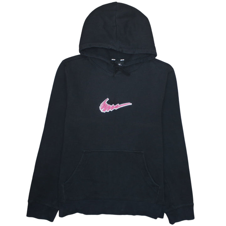 Nike SB Women's Black Pullover Hoodie Medium Cotton Blend Skate Logo