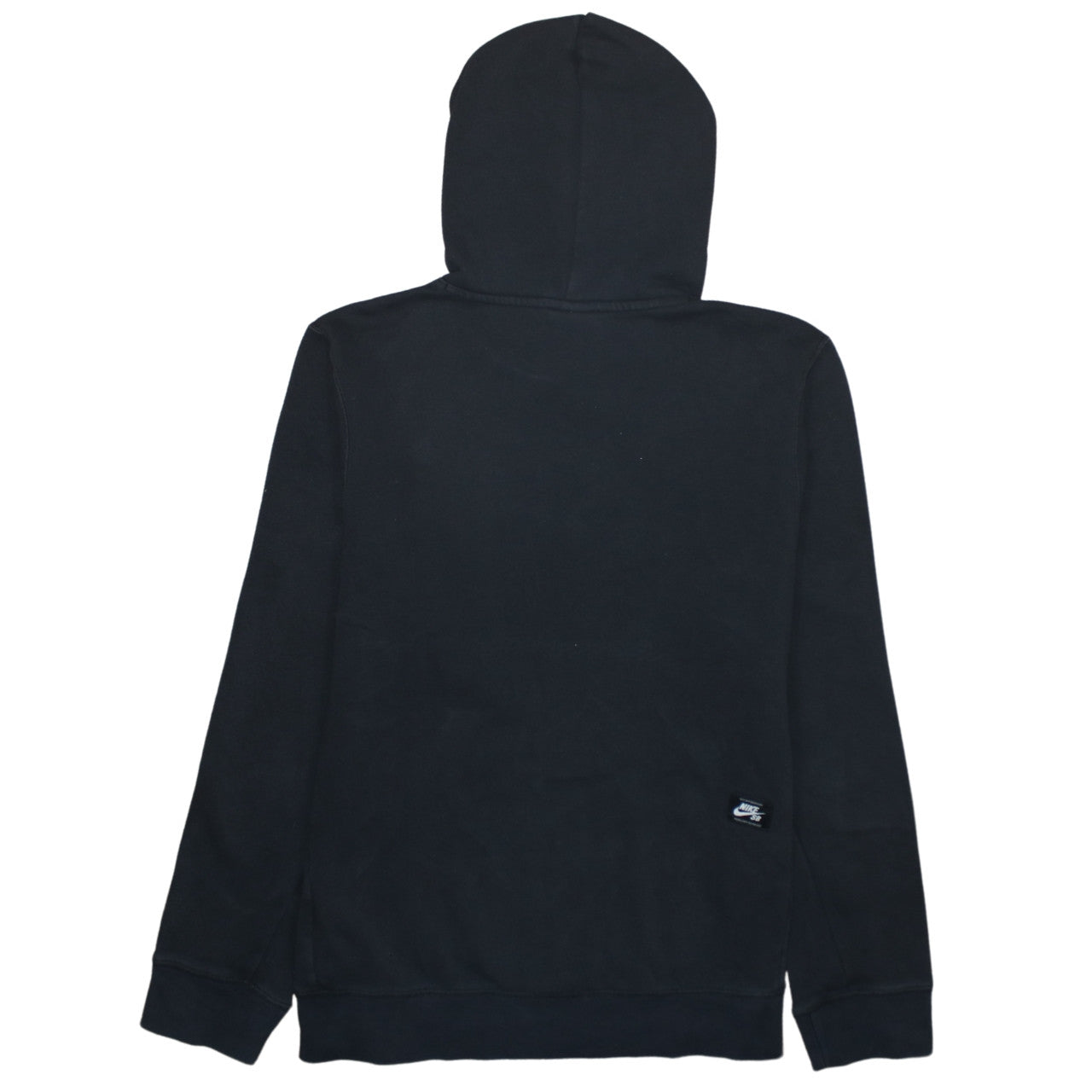 Nike SB Women's Black Pullover Hoodie Medium Cotton Blend Skate Logo