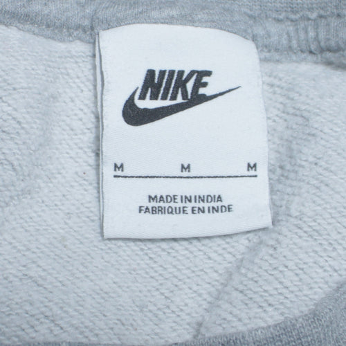 Nike Women's Grey Crew Neck Pullover Sweatshirt Size M