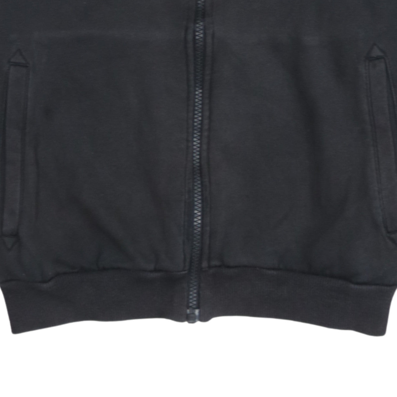 Puma Boys Black Track Jacket Size 14 Years Full Zip Fleece Activewear