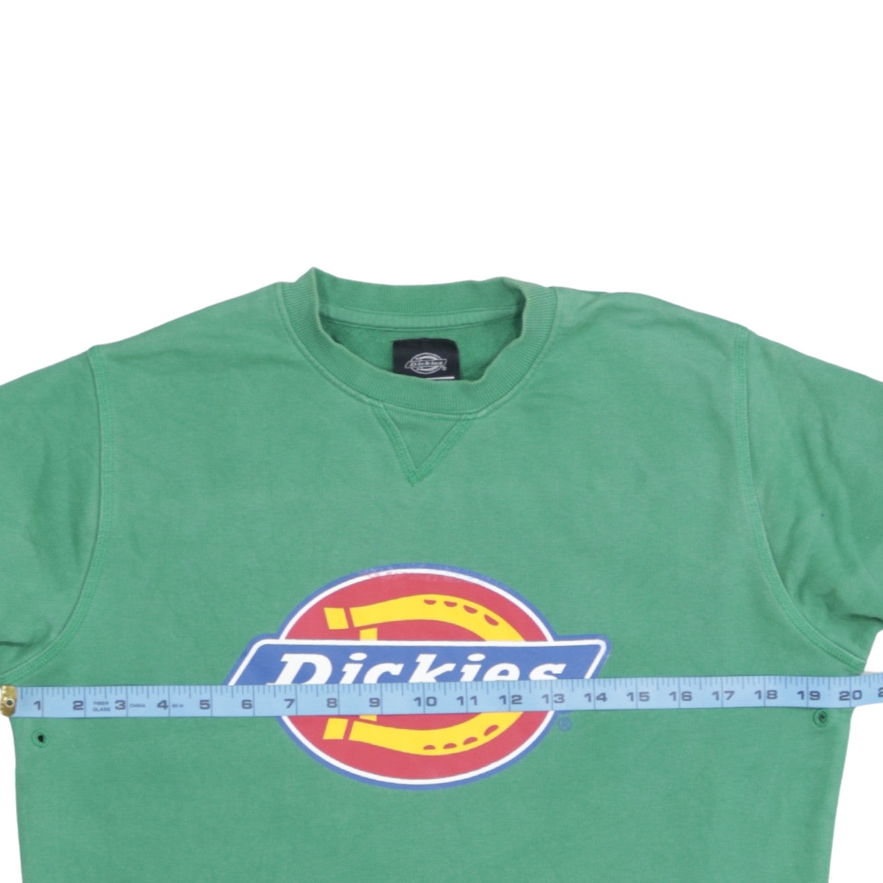 Dickies Men's Green Regular Fit Crew Neck Graphic Sweatshirt Medium
