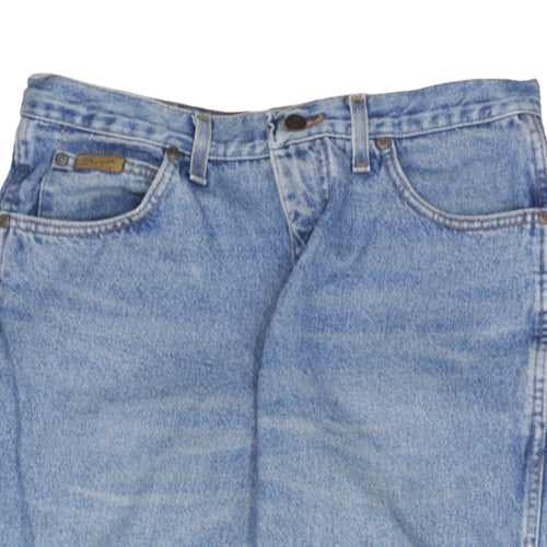 Wrangler Men’s Blue 33x32 Oregon Straight Leg Denim Jeans