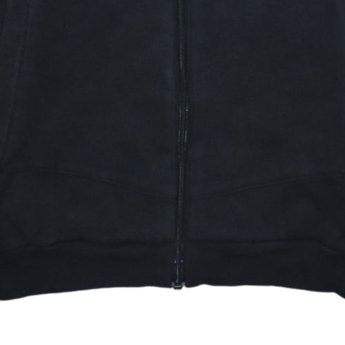 Adidas Boys Black Track Jacket 14 Years Full Zip Sports Activewear
