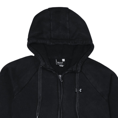 Under Armour Women's Black Small Full Zip Hoodie Sweatshirt
