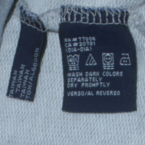 Tommy Hilfiger Men's Grey Crew Neck Pullover Sweatshirt M