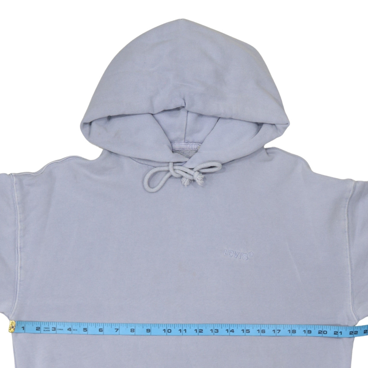 Levi's Women Light Blue Relaxed Pullover Hoodie Size S