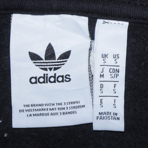 Adidas Men's Black Full Zip Hoodie Small Sportswear Fleece