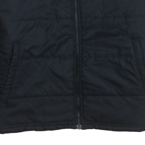 Nike Men’s Black Track Jacket L Full Zip Lightweight Sportswear