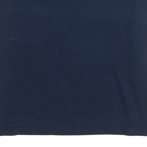 Levi's Men's Blue Cotton Crew Neck Short Sleeve T-Shirt M