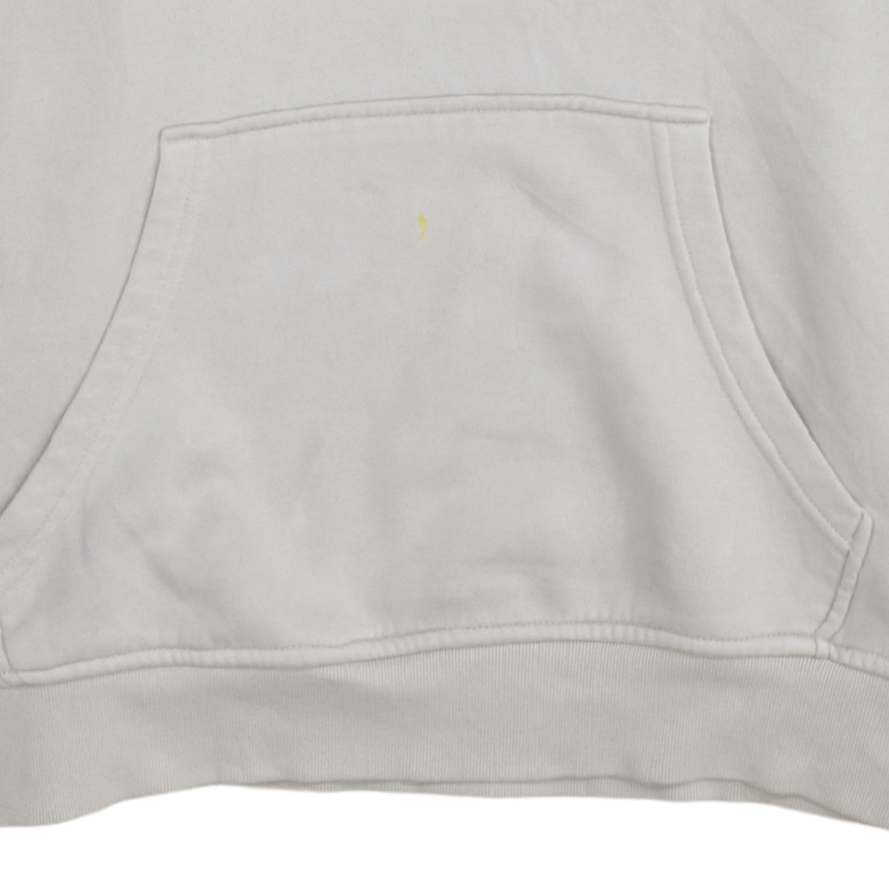 Adidas Women Beige Small Pullover Hoodie Cotton Blend Casual