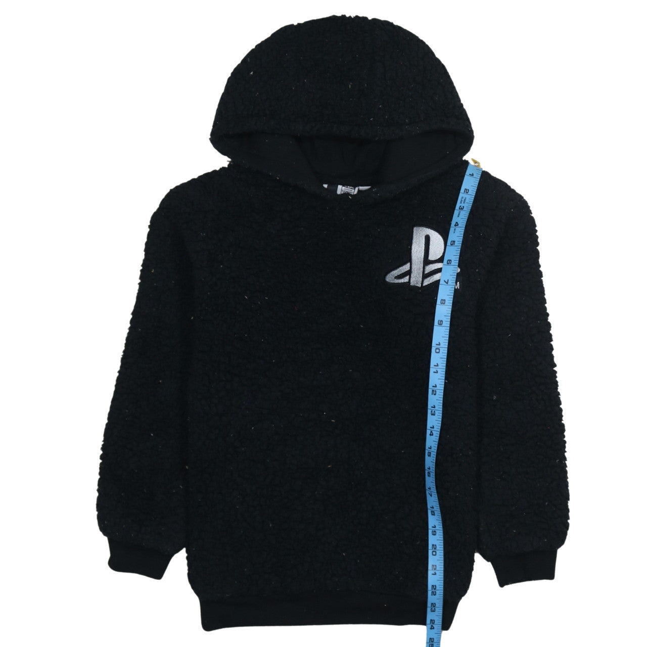 Primark Boys Black PlayStation Fleece Pullover Hoodie 11-12 Years