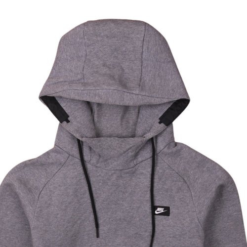 Nike Men's Grey Pullover Hoodie Size S Regular Fit Fleece