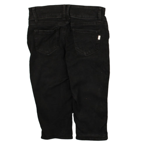 1822 Denim Women's Black Size 10 Bermuda Stretch Shorts