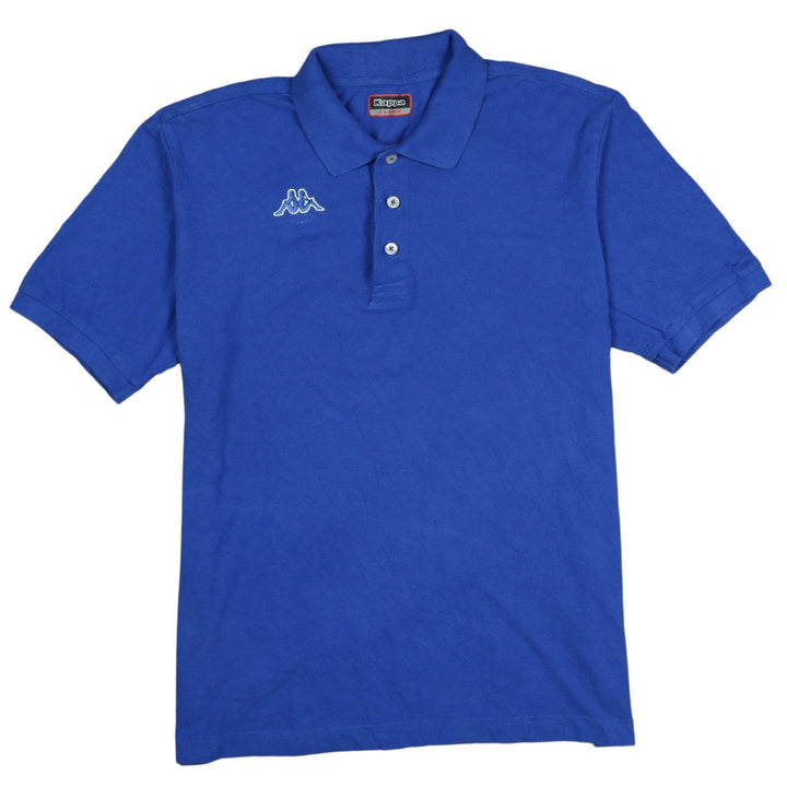 Kappa Men's Blue Collared Polo Shirt XL Cotton Regular Fit