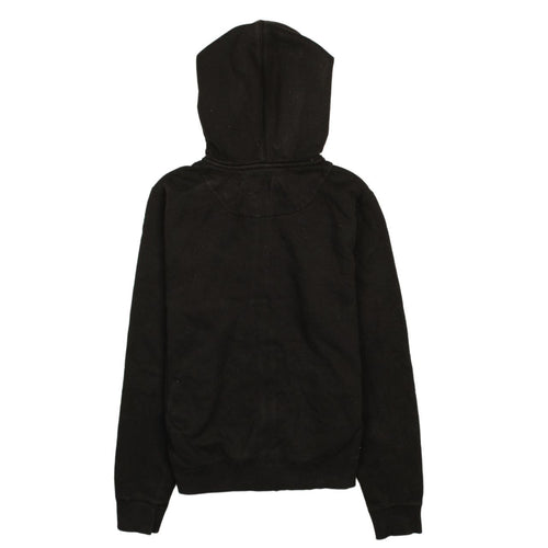 Nike Women Black Full Zip Hoodie Size UK 16/18 L Hooded Sweatshirt