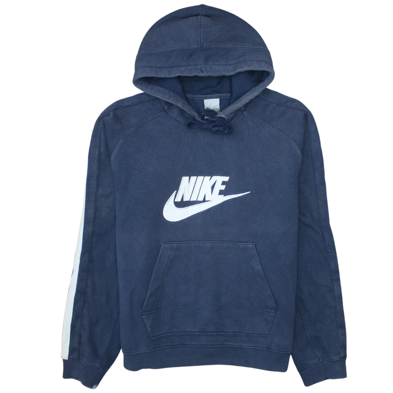 Nike Men's Blue Pullover Hoodie Medium Sports Fleece Sweatshirt