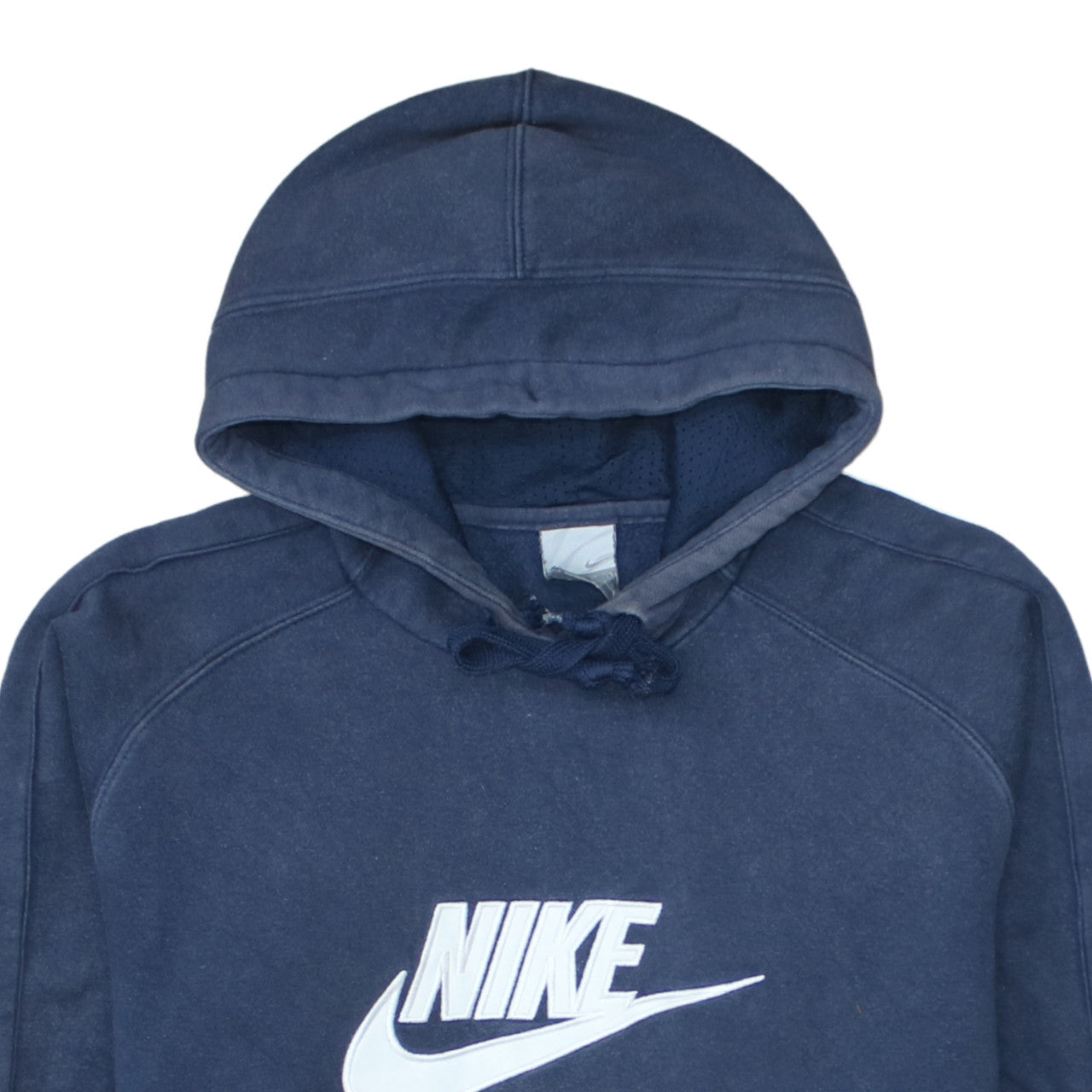 Nike Men's Blue Pullover Hoodie Medium Sports Fleece Sweatshirt
