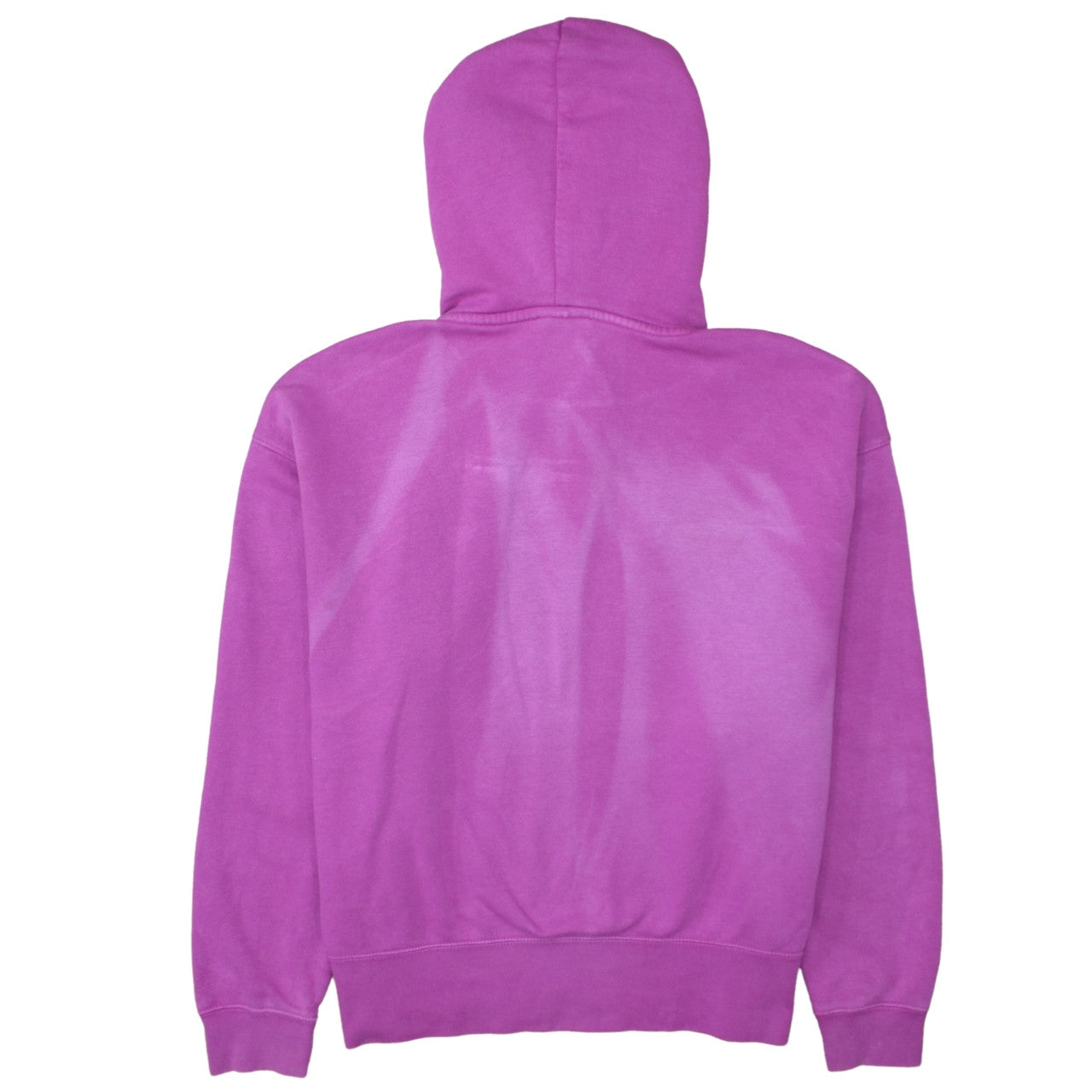 Nike Womens Pink Pullover Hoodie Medium Cotton Blend Logo Sweatshirt