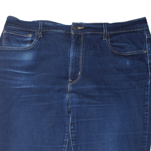 Levi's Women's Blue 724 High Rise Straight Jeans Size 34